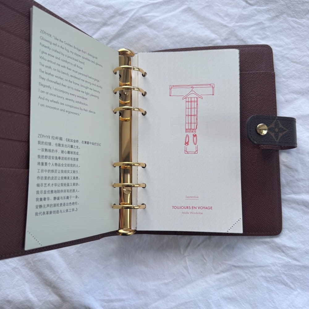 Louis Vuitton Monogram Agenda Cover MM Medium Size - Picture 10 of 16